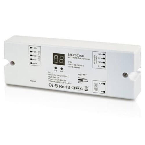 DALI Triac dimmer 2 kanal