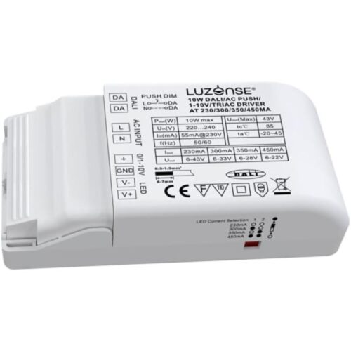 Driver DALI 10W 230mA-300mA-350mA-450mA