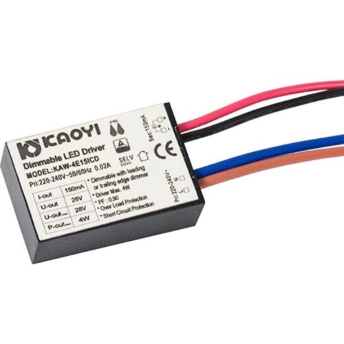 Driver 4W 160mA Dim for 1stk UnoCob WarmDim