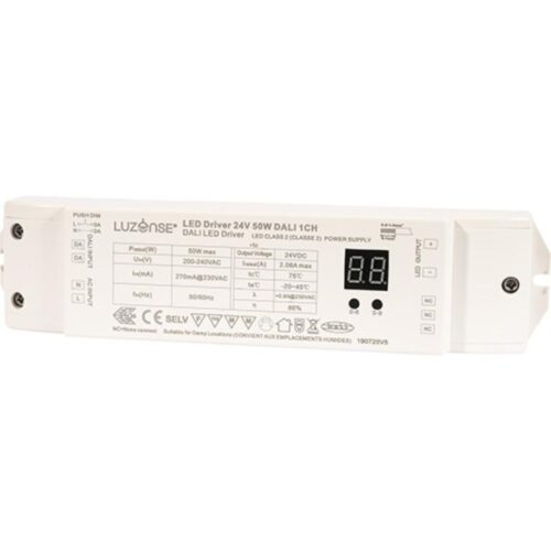 Driver 24V 50W DALI 1CH for Powerstrip/FlexiLink