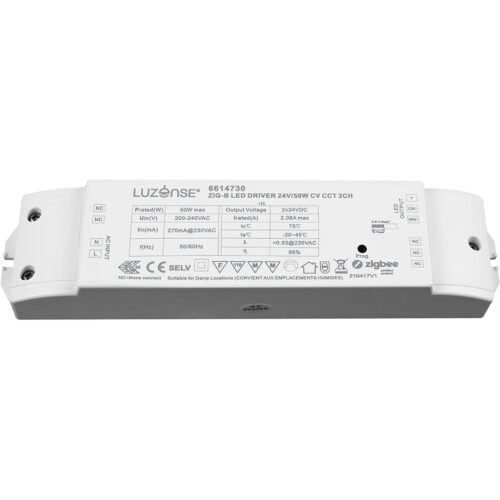 Driver Zigbee 24V/50W CV CCT 2ch