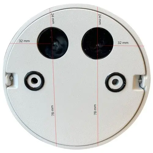 Lolite Round 1x4W 250lm 2700K IP55 Hvit