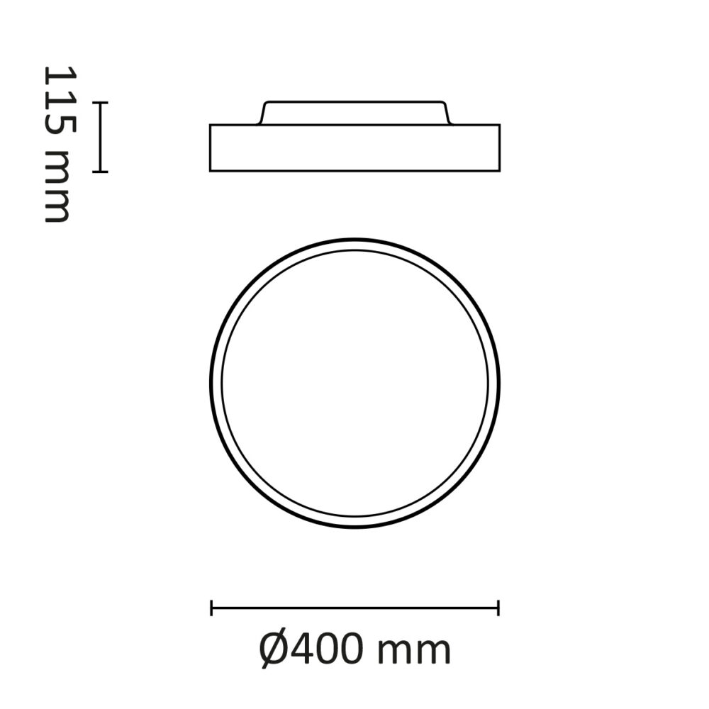 More2 400 3900lm 3000/4000K DALI Sort #5