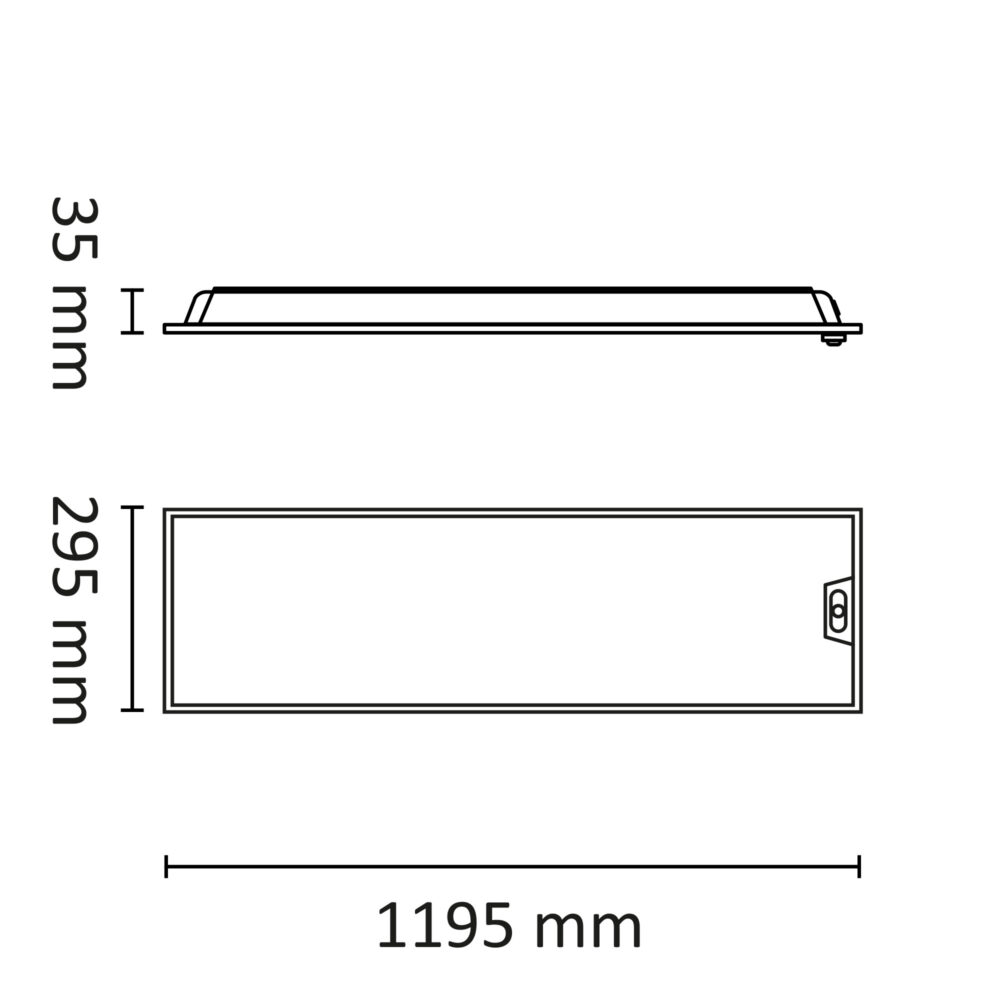Switch Eco Panel 300x1200 PIR-sensor MP #5