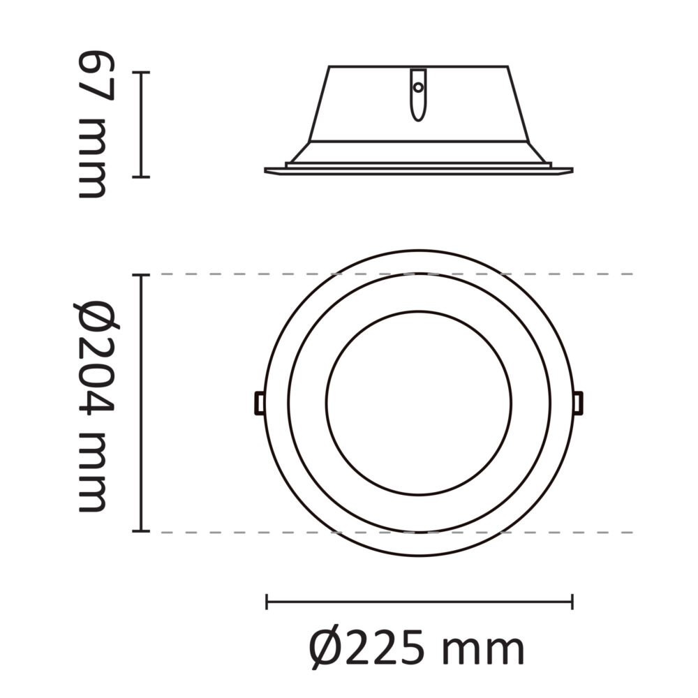Switch Soft 21W 2300lm 2CCT Hvit #5