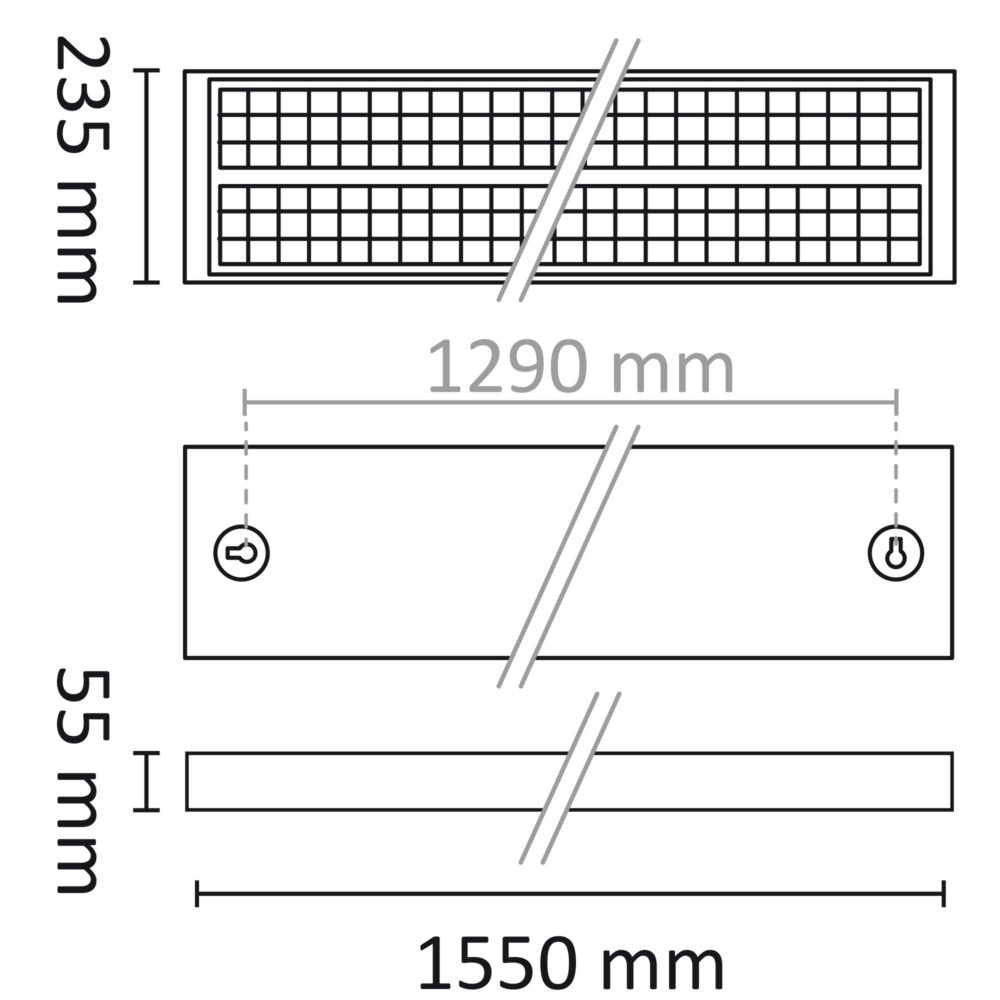 Switch Activa XL 1550 6000lm 3000/4000K Raster #2