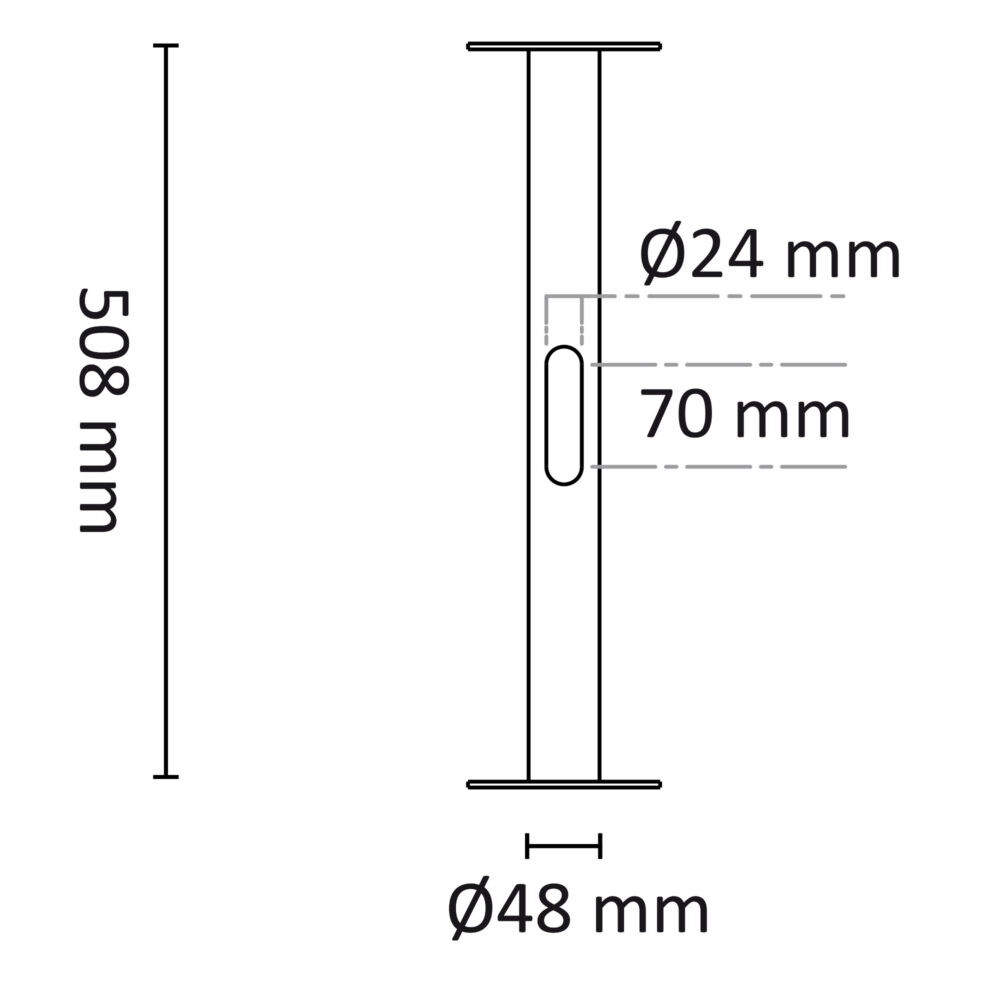Lotus nedgravingsfundament galvanisert #4