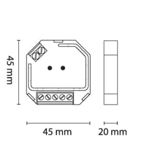 Zig-B Zigbee Markisebryter 2A #2